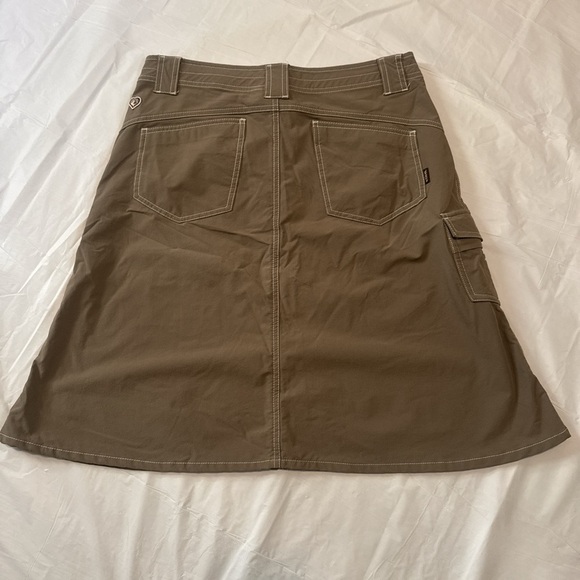 KÜHL Tan A-Line Cargo Skirt Knee-Length Casual - Picture 5 of 5